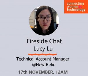 CWiT Fireside Chat with Lucy Lu