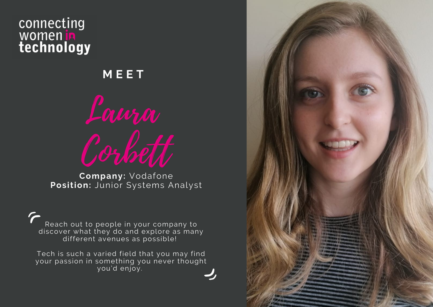 Meet CWiT Talent: Laura Corbett