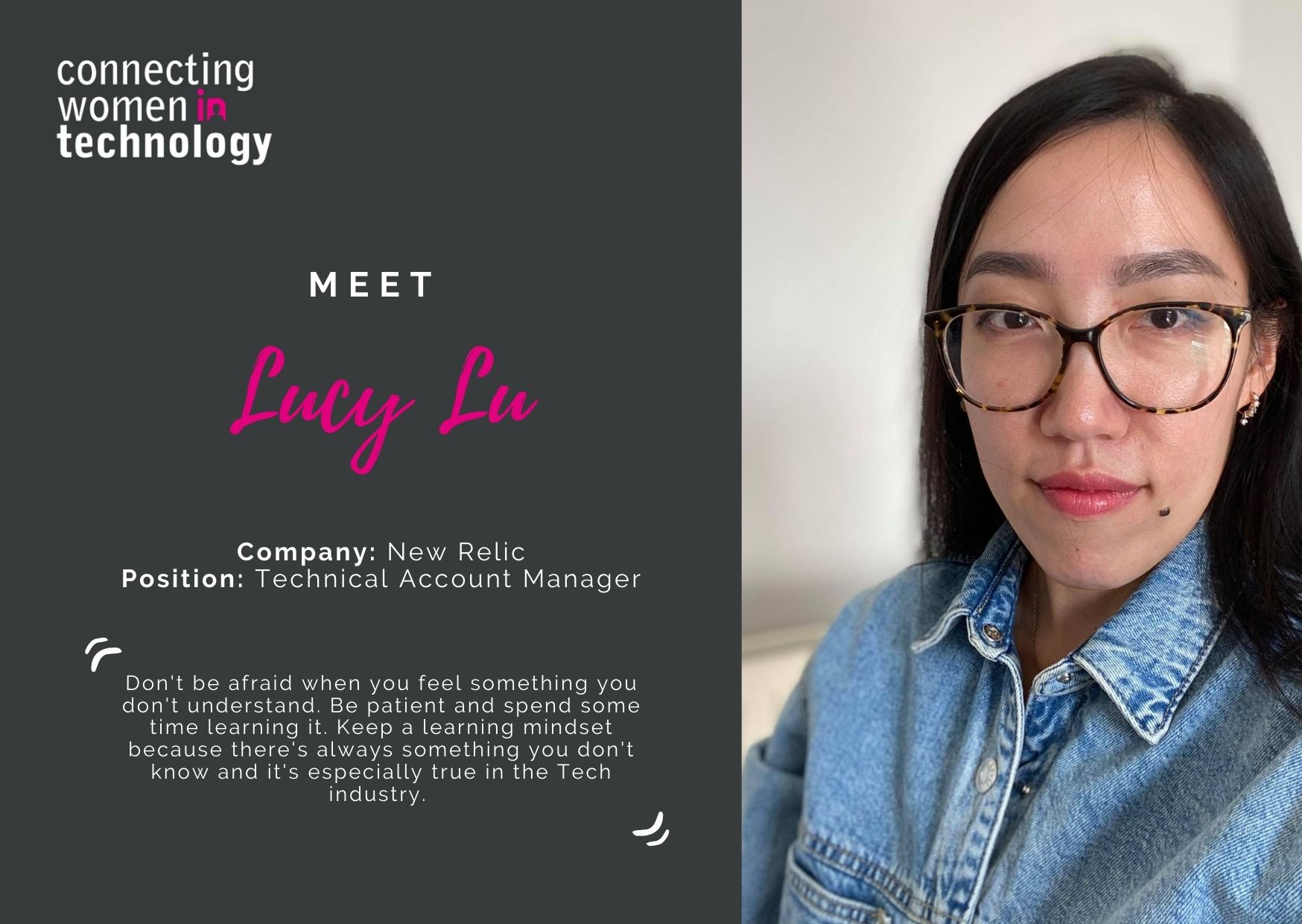 Meet CWiT Talent: Lucy Lu